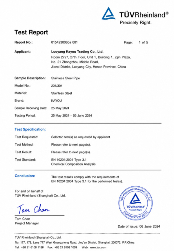 TÜV Tested