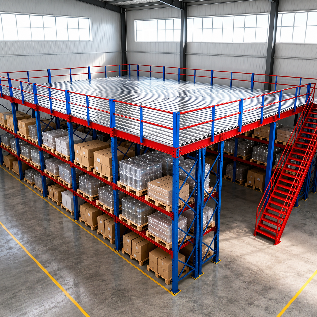 Mezzanine Racking Systems for Warehouse Space Optimization