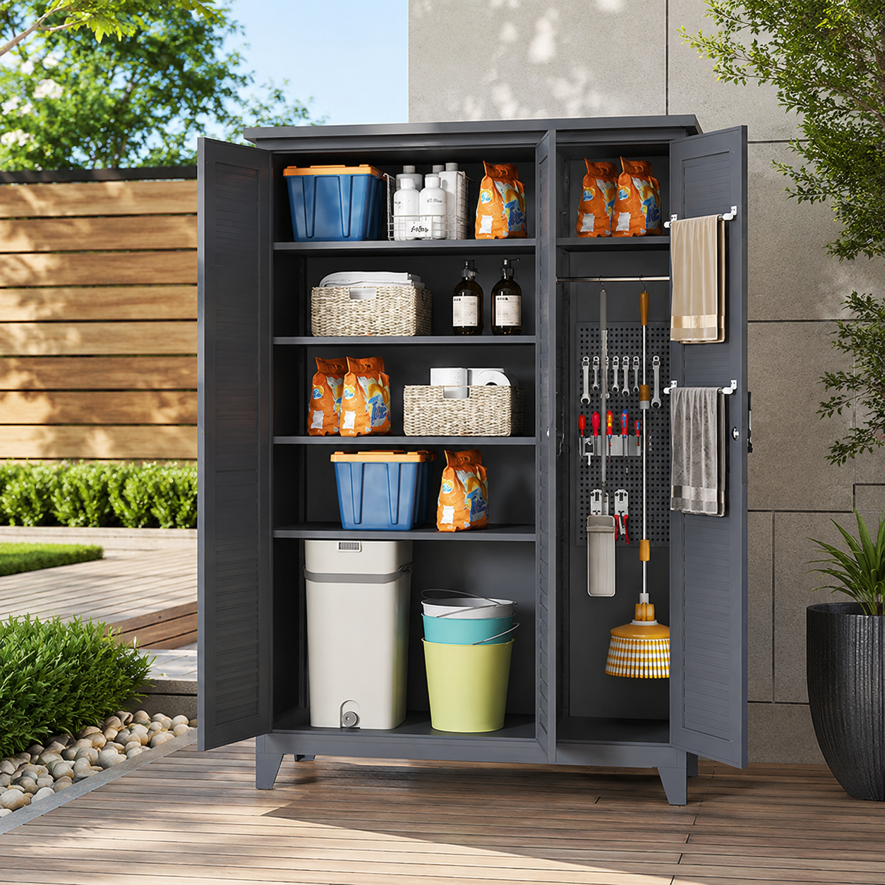 metal cabinet