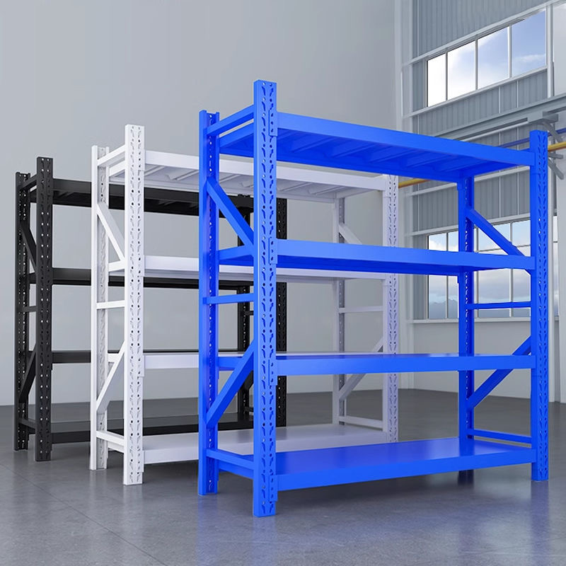Medium Duty Steel Shelving Rack for Warehouse, Garage and Industrial Storage